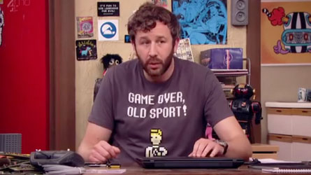 Game Over, Old Sport IT Crowd Shirt